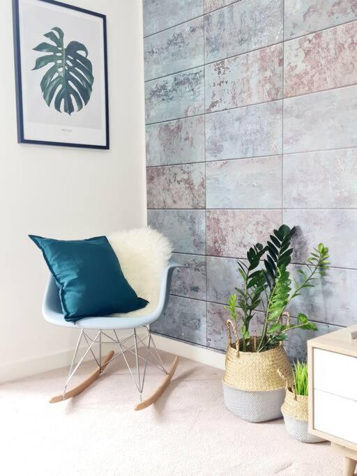Stylish 2 Bedroom Apartment / Free Gated Parking Glasgow Exteriér fotografie